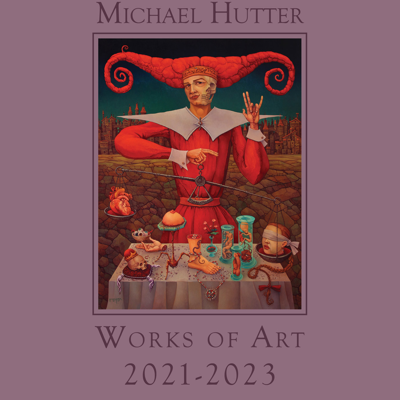 Michael Hutter: Oil Painting and Watercolour, Surreal Dark Art Gallery